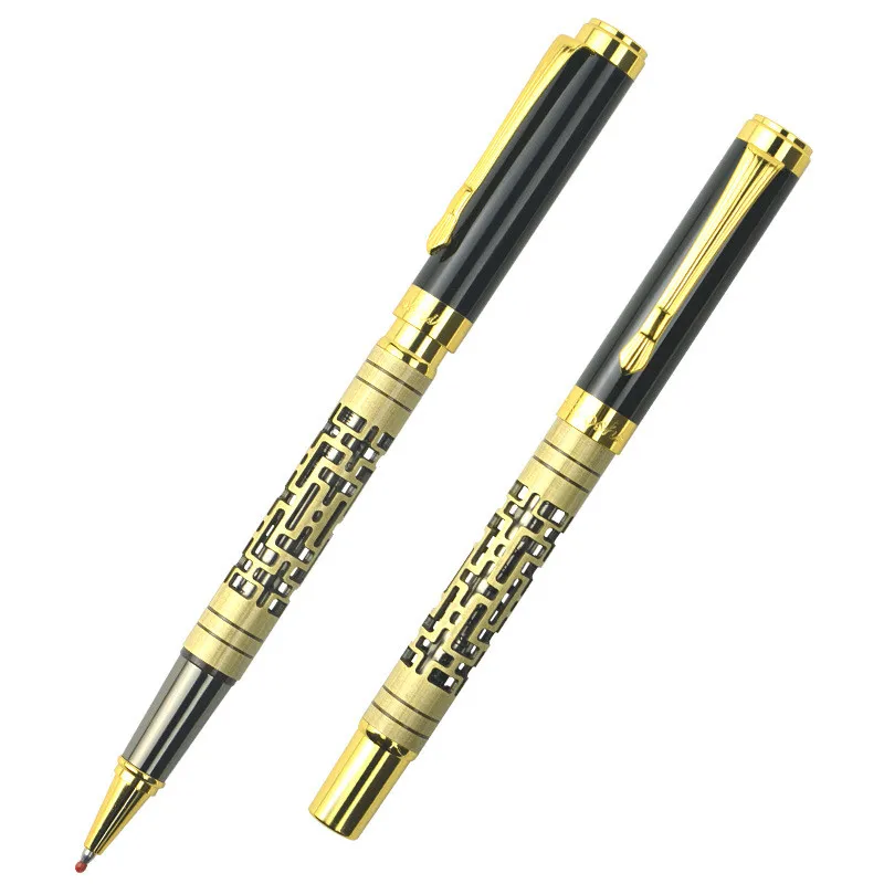 High Quality Metal Luxury 0.5mm Rollerball Pen Ballpoint Pen Business Writing Signing Ball Pens Office School Supplies 03774 - Image 6