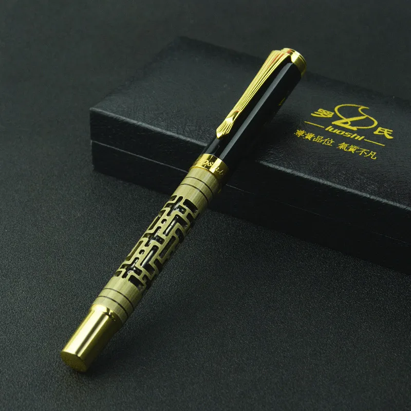 High Quality Metal Luxury 0.5mm Rollerball Pen Ballpoint Pen Business Writing Signing Ball Pens Office School Supplies 03774 - Image 3