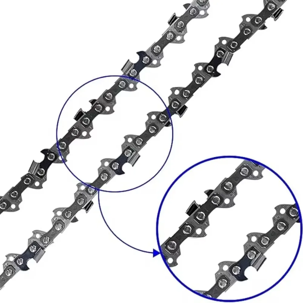 4/6/8/10 Inch Mini Chainsaw Chains Woodworking Pruning General Purpose Chainsaw Steel Hand Tools Durable High Performance - الصورة 2