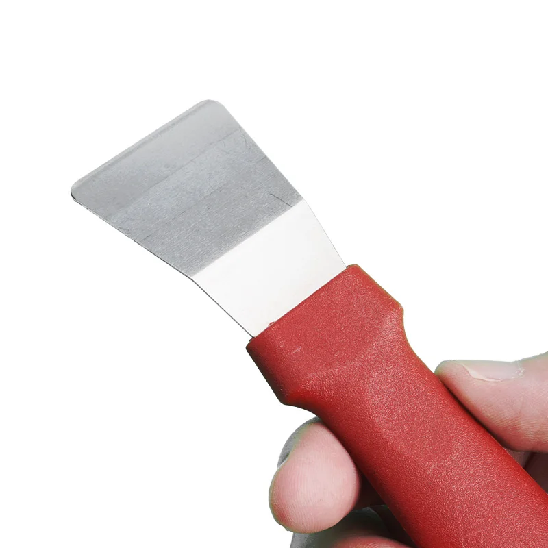 Blade cleaning knife lampblack machine sewing small shovel kitchen shovel glue god except blade vortex cleaning tools - الصورة 3