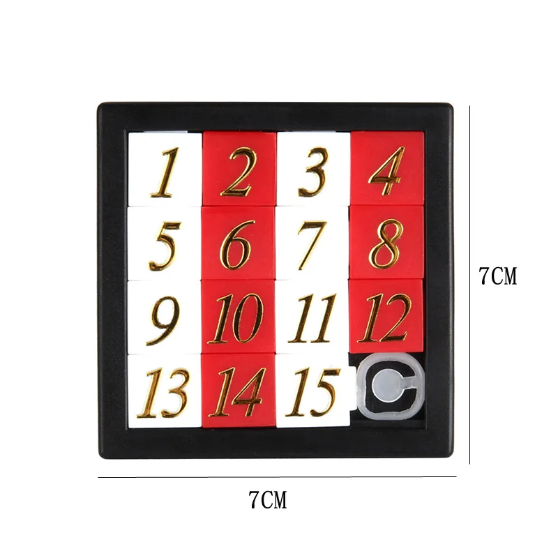Sliding Numbers Puzzle Huarong Road Brain Teaser IQ Test Educación Montessori Creative Learning Educational Toys For Kids - الصورة 6