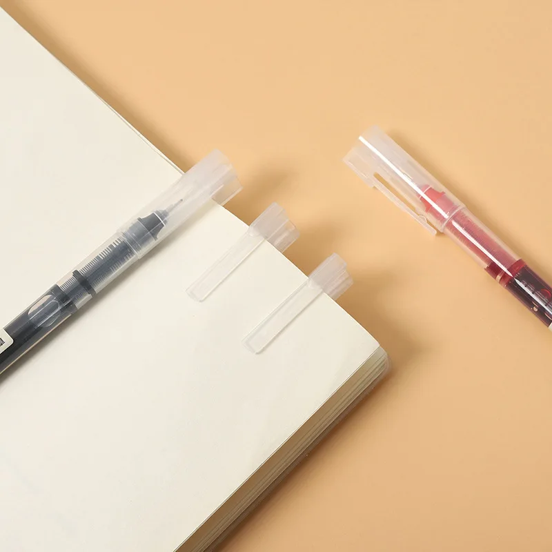 Office Business Sign Gel Pen Student School Office Stationery Fine Nib Gel Pen Big Ink Capacity Ballpoint Black Blue Red Pen - الصورة 3