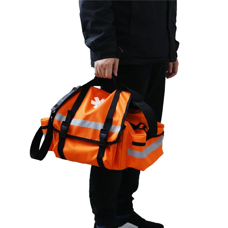 Empty First Aid Kits Medical Emergency Camping Bags Survival Kit Self Defense Complete Professional Nursing Large Set Bag - الصورة 6