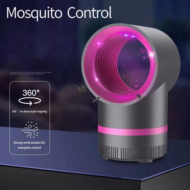 New Ion Purification Mosquito Killer Lamp Portable Mini Anti Insect Mosquito Electric Fly Trap Killer USB Charge Indoor Mute - الصورة 4