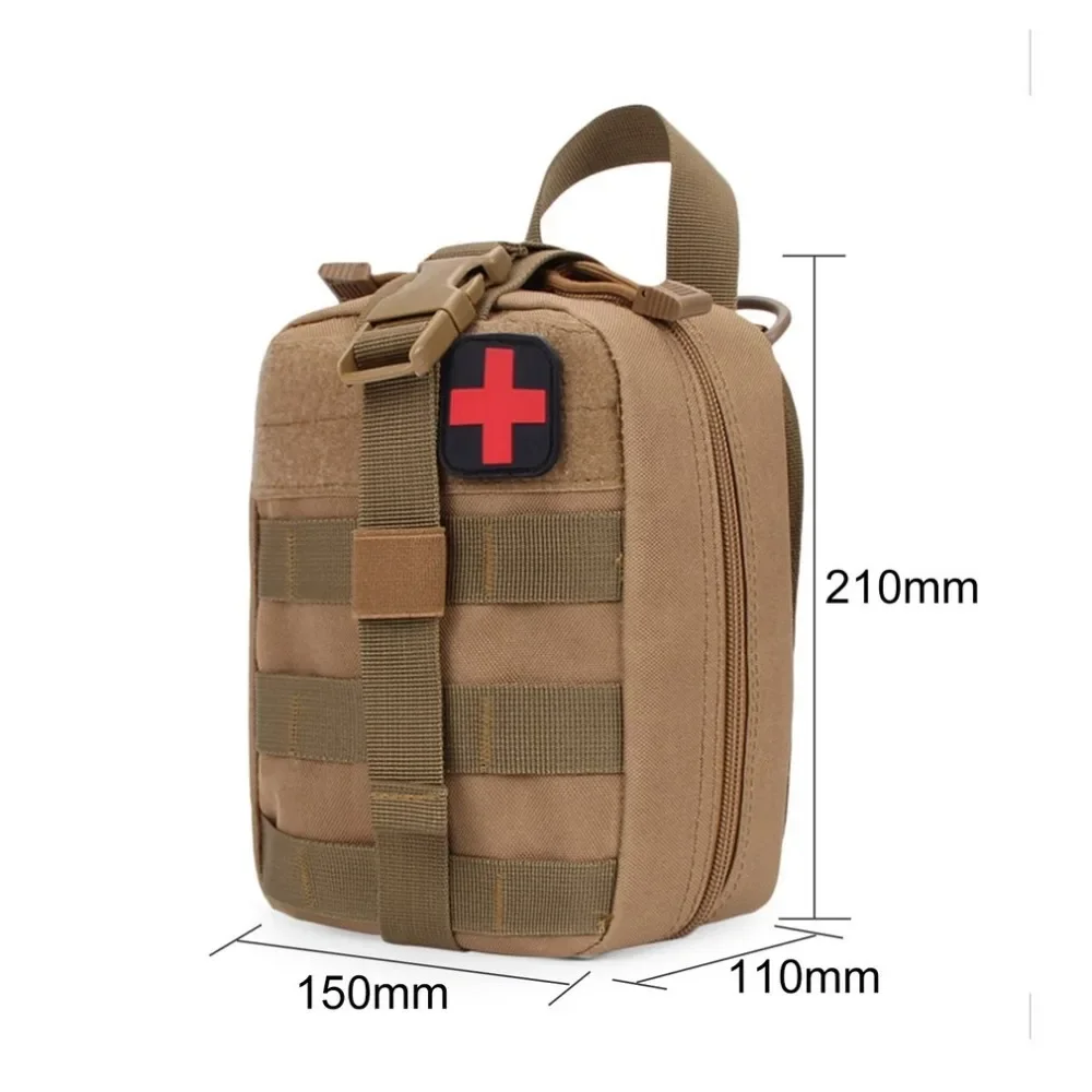 Outdoor Bag Survival Pouch Outdoor Medical Box Large Size SOS Bag Outdoor First Aid Bag Medical Kit Bag Molle EMT Emergency - الصورة 4