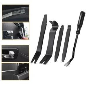 1-5Pcs Universal Trim Removal Tool Kit No Scratch Plastic Pry Tool Kit-Interior Door Panel Clip Fastener Removal Set for Vehicle