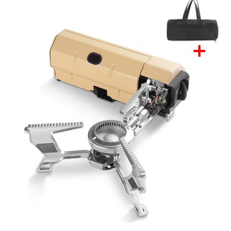 TARKA Camping Cassette Stove Outdoor Folding Gas Burner 2600w Fire Furnace Kitchen Cookware Suitable For Toursit Hiking Picnic - الصورة 4
