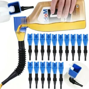 Car Refueling Funnel Gasoline Foldable Engine Oil Funnel Tool Plastic Funnel Car Motorcycle Refueling Tool Auto Accessories