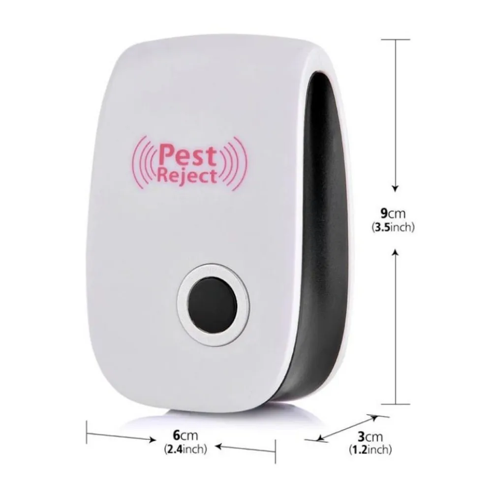 Ultrasonic Pest Repeller Intelligent Mosquitoes Killer Magnetic Insect Repeller Home Cleaning Tools Garden Pest Control Products - الصورة 6