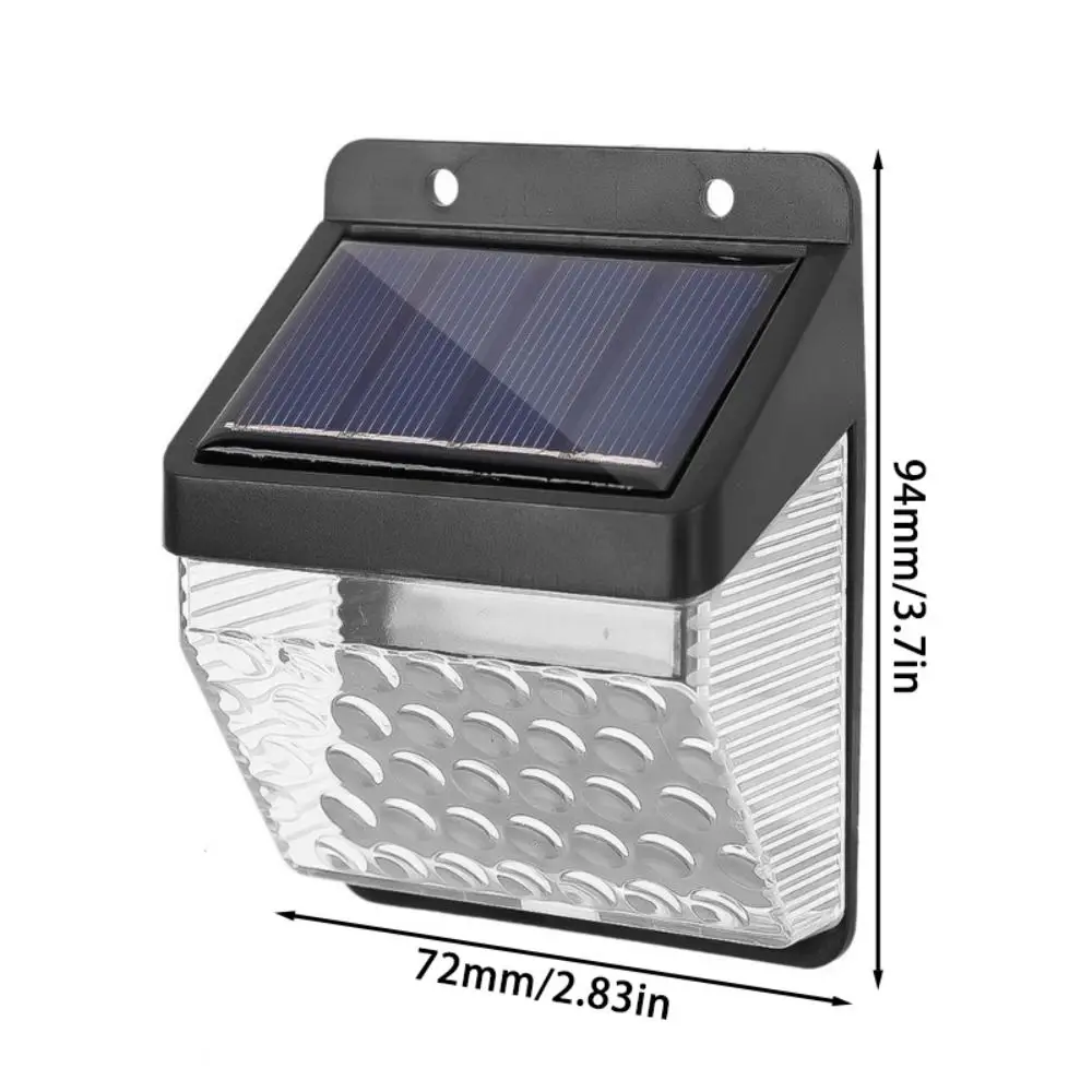 Waterproof Solar Lamp Super Bright Sun-proof LED Wall Lights Energy-saving Wireless Sensor Security Light for Garden Fence Yard - الصورة 6