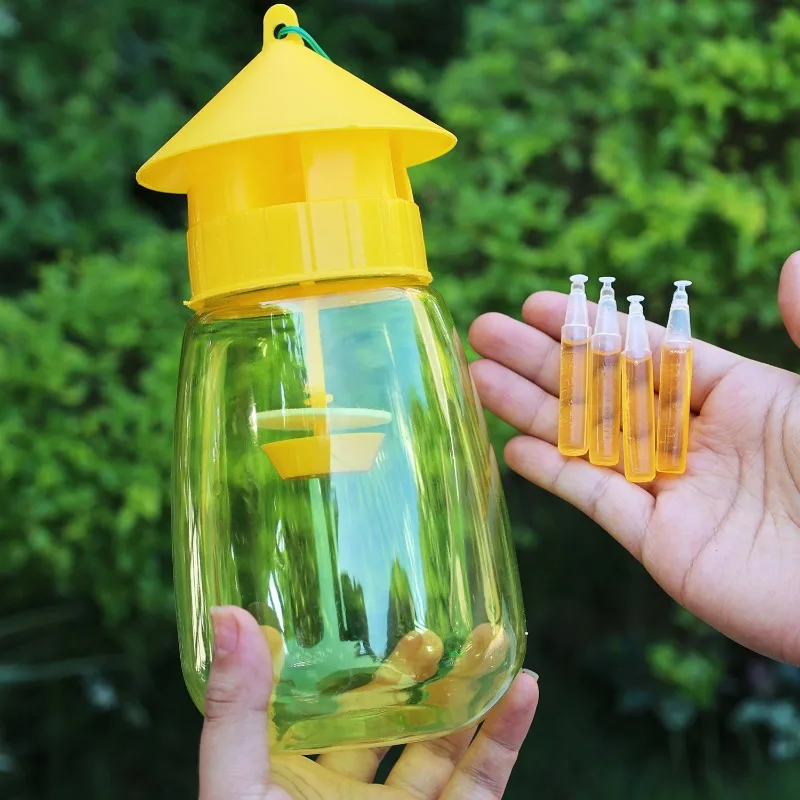 5/30pcs Liquid Fruit Fly Killer Fly Trap Drosophila Attractant Wasp Catcher Outdoor Garden Orchard Insect Pest Control Tools - Image 3