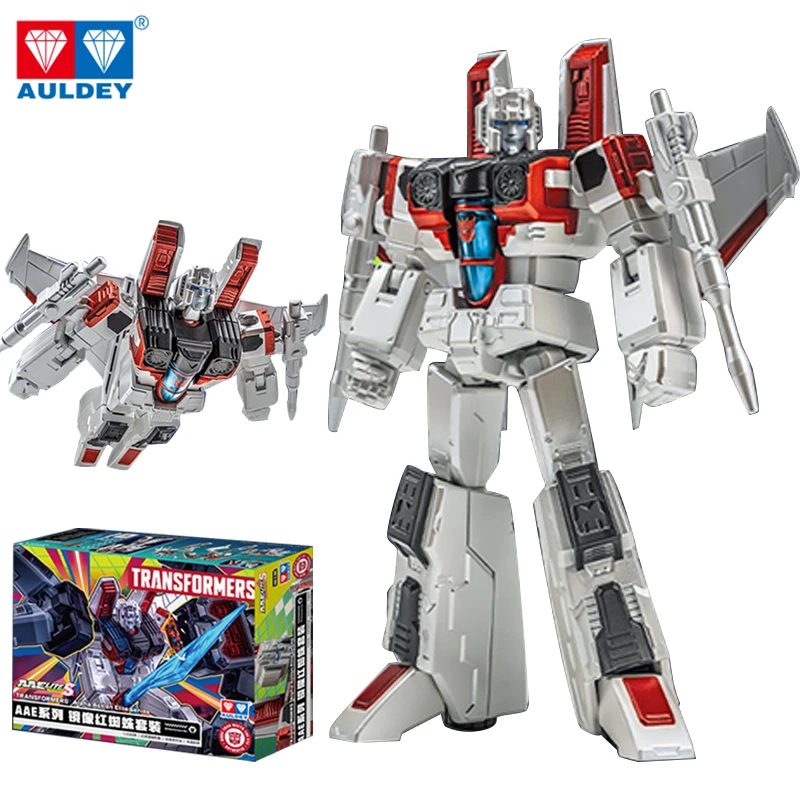 Transformers AULDEY X AAE Shattered Glass Megatron Optimus Prime Starscream Anime Action Figures Joint Mobility Model Toy Gifts - الصورة 2