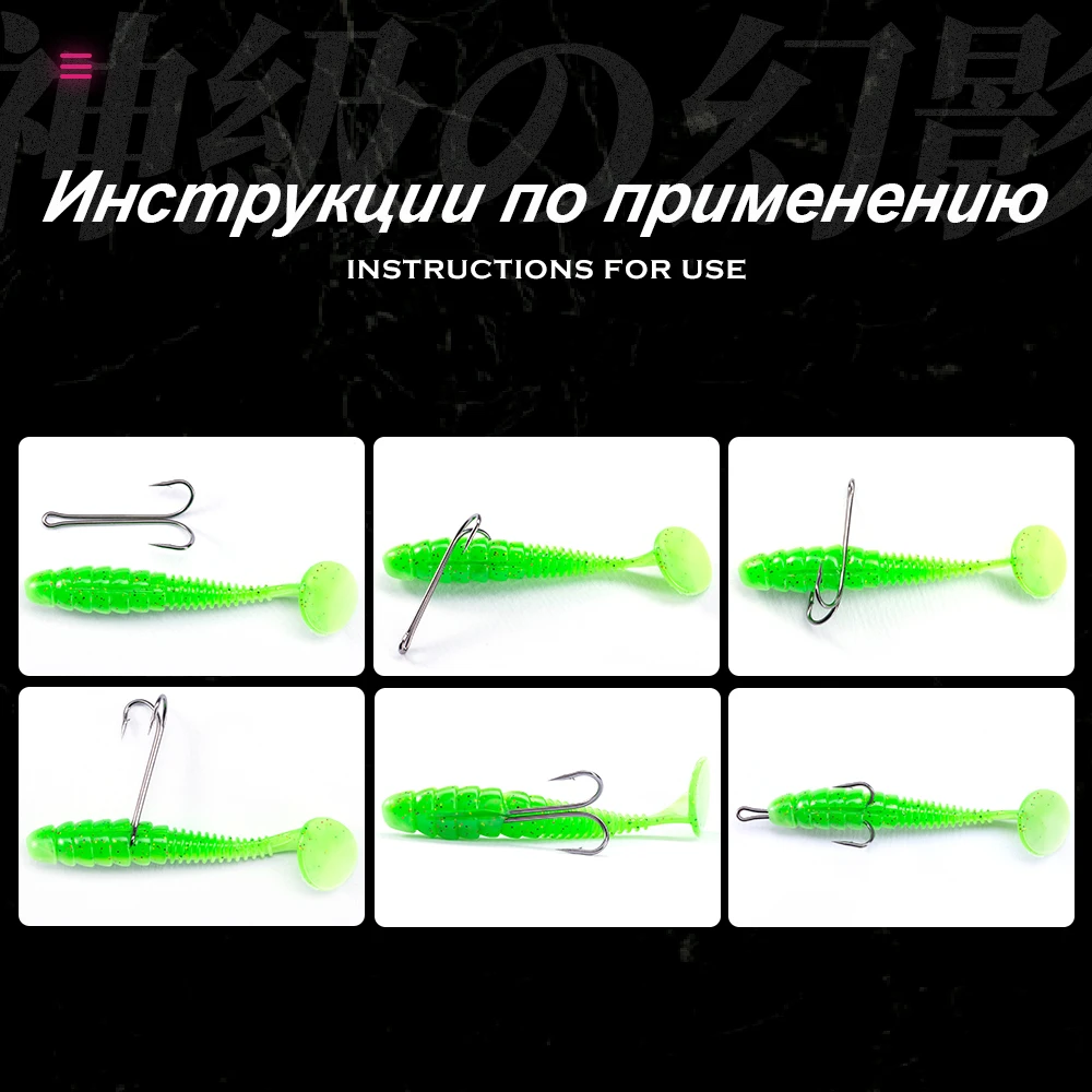 Hunthouse Fishing Hooks 1/0 2/0 3/0 Double Hook High Quality Carbon Steel Fish Hook Sharp Hooks #1 #2 #3 #4 Fishing Tackle Set - الصورة 3