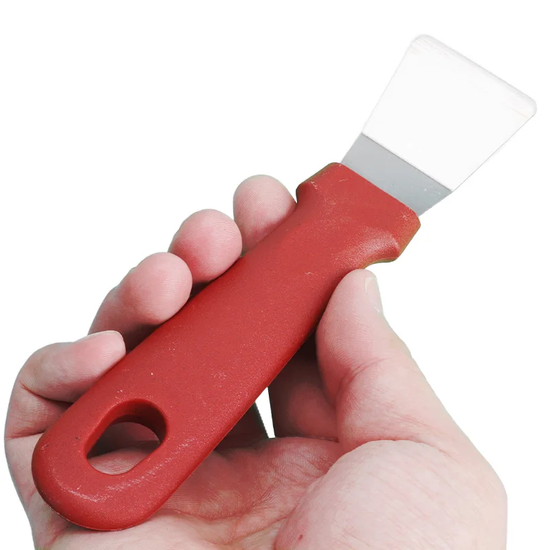 Blade cleaning knife lampblack machine sewing small shovel kitchen shovel glue god except blade vortex cleaning tools - الصورة 4