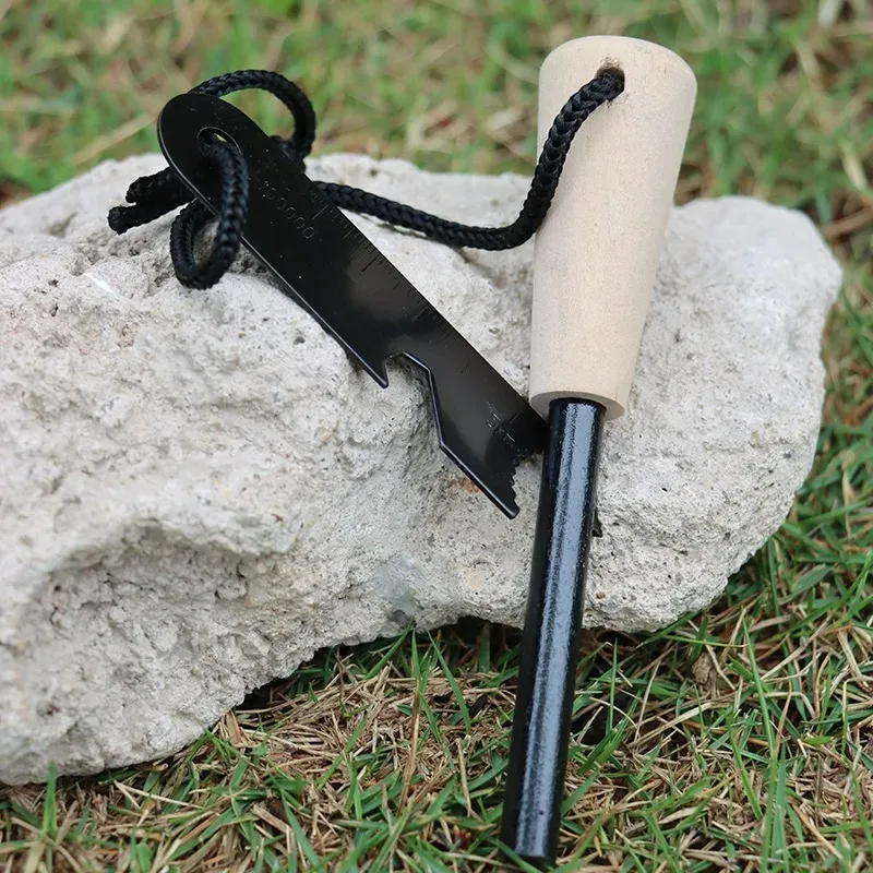 Bear Grylls Emergency Fire Starter Kit - Magnesium Flint Rod, Waterproof Firesteel for Camping Hiking Outdoor Survival - الصورة 3