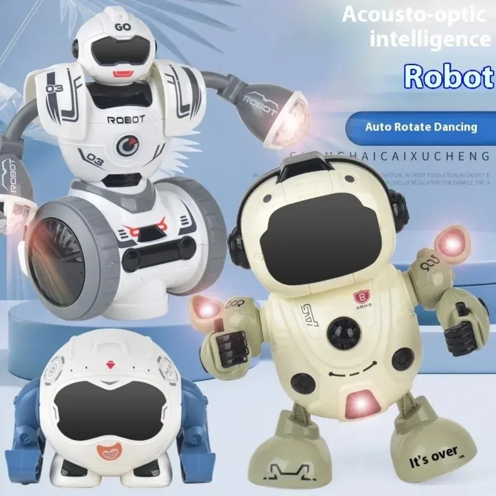 Musical Dancing Robot - Flashing Lights & Swinging Motion Kids Electric Toy - الصورة 3