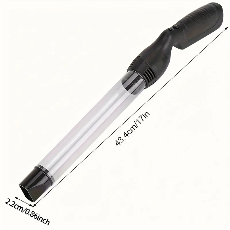 LED portable insect trap - Electronic vacuum with fan to suck spiders, ants, cockroaches and flies - battery-free, perfect for b - الصورة 5