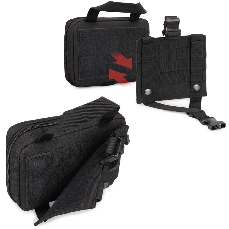 First Aid bag Upgrade Tactical EMT Pouch Rip Away Molle Medical kit IFAK Tear-Away Travel Outdoor Hiking mergency Survival kit - الصورة 6