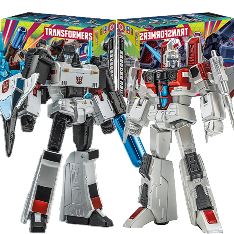 Transformers AULDEY X AAE Shattered Glass Megatron Optimus Prime Starscream Anime Action Figures Joint Mobility Model Toy Gifts - الصورة 6