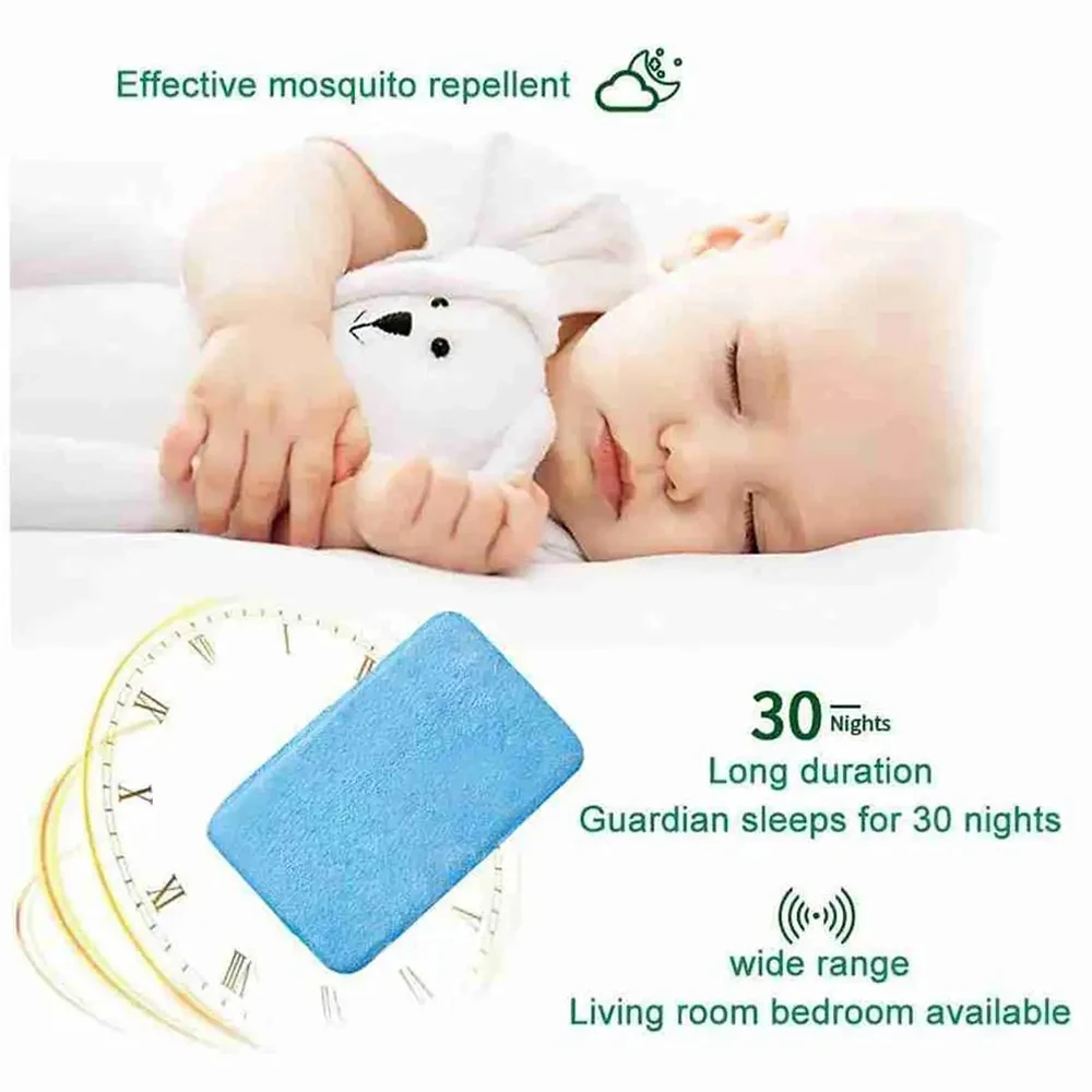 USB Mosquito Killer Portable Mosquitos Repeller No Toxic Scented Tablet Improve Sleep Home Bedroom Electric Incense for Summer - الصورة 5