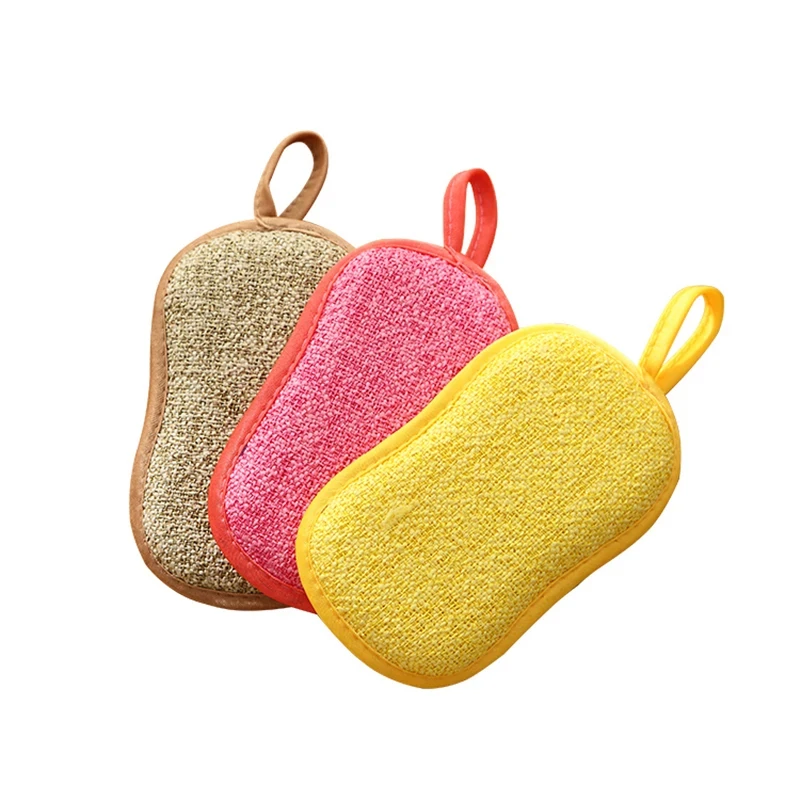 5/10/20/30PCS Dishwashing Sponge Non-Scratch Microfiber Magic Sponge Non Stick Pot Dishcloth Kitchen Gadgets Cleaning Utensils - Image 5