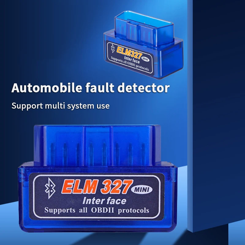 1PCS Mini Elm327 Bluetooth5.1 V2.1 OBD 2 Car Diagnostic Tool Smart Code Reader Scanner ELM327 ODB2 Scanner Tool For Android - الصورة 6