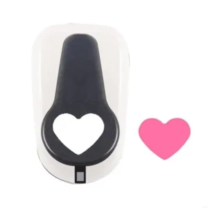 Heart Hole Puncher Craft Paper Non-slip Comfortable Grip for Card Making School DIY Art Craft Scrapbooking