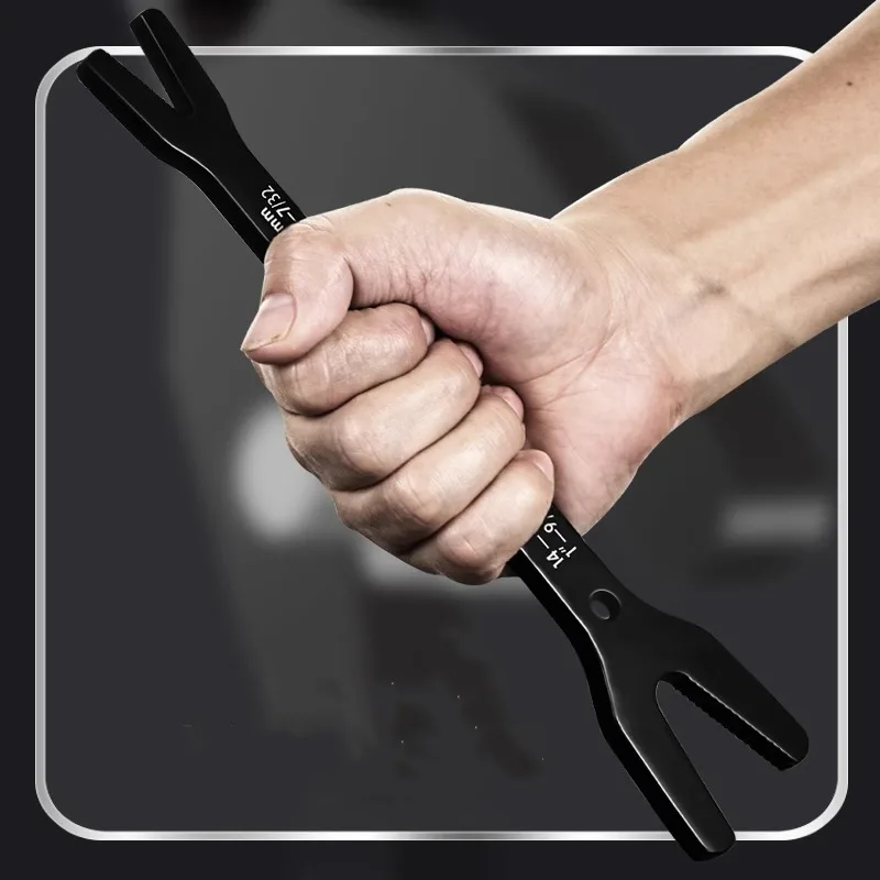 6-25mm Universal Self-tightening Wrench Double-head Open-end Adjustable Wrenchs Multi-purpose Portable Repair Spanner Hand Tools - الصورة 2