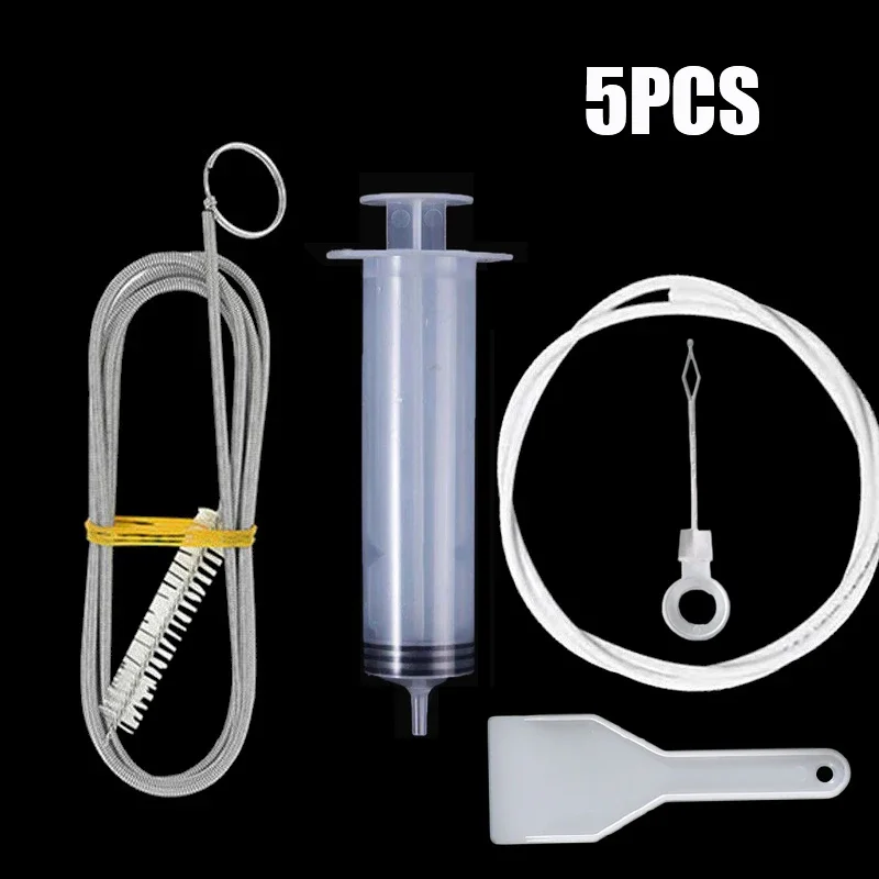 5/6 Pcs Refrigerator Drain Hole Clog Remover Fridge Hole Brush Water Outlet Cleaner for Household Clean Dredge Cleaning Tools - Image 5