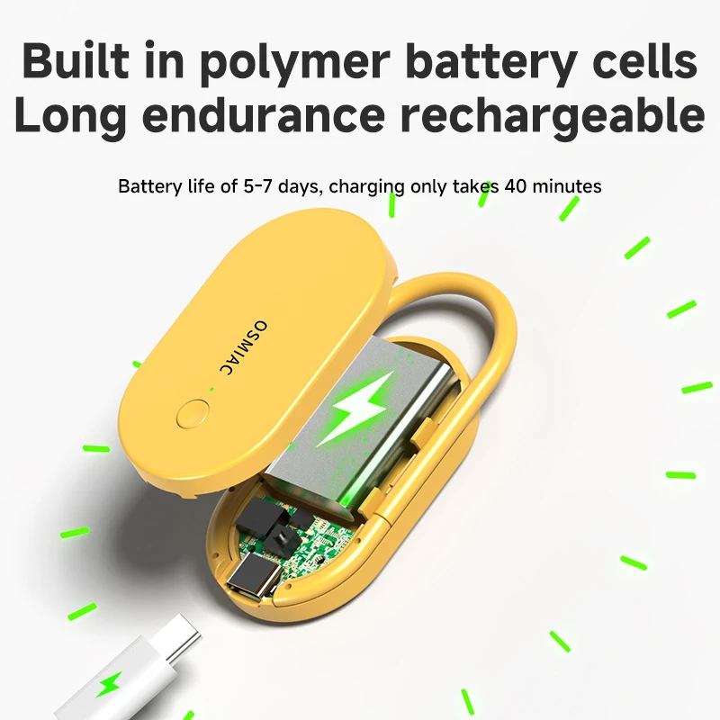 Xiaomi Car Ultrasonic Repeller Rechargeable Mosquito Mouse Rat Deterrent Anti Pest Control Lock Head For Home Vehicle Camping - الصورة 3