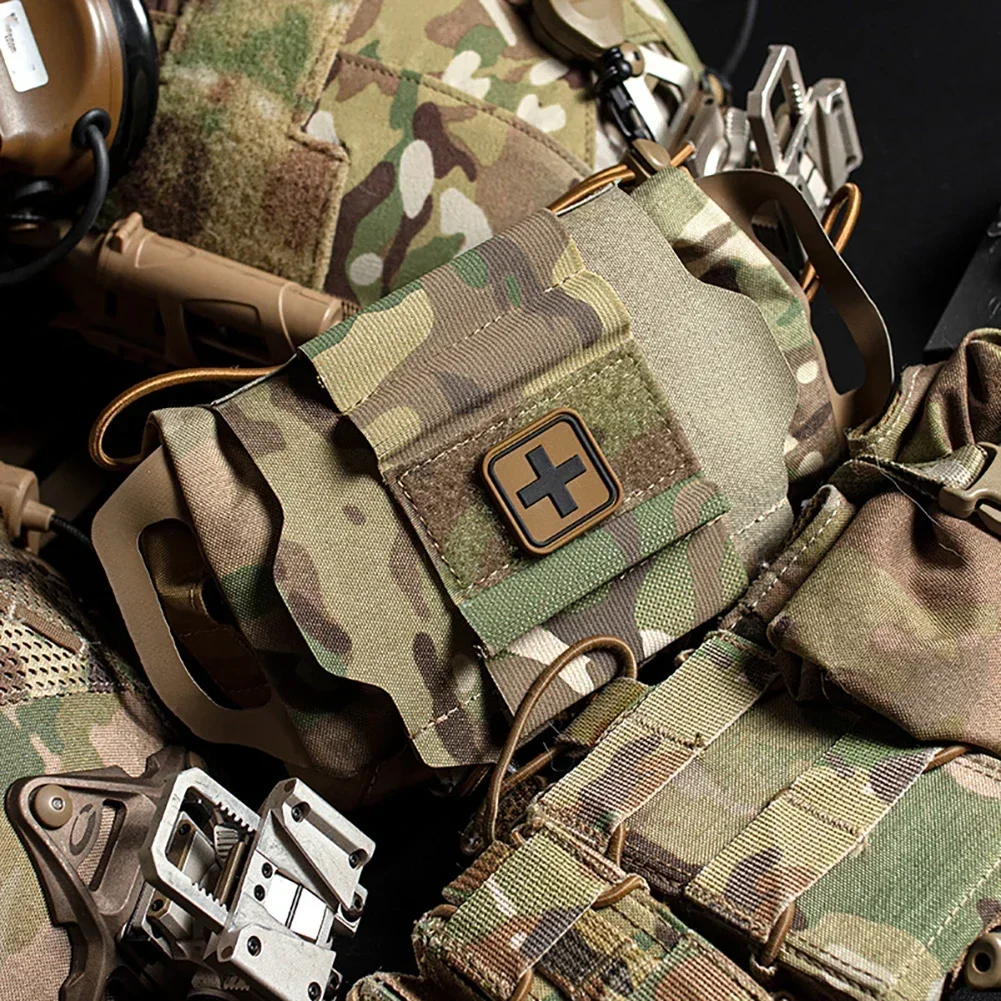 Outdoor Hunting Bag Pouch IFAK Kits Tactical First Aid Kit MOLLE Medical Pouch Rapid Deployment First-aid Survival Kit