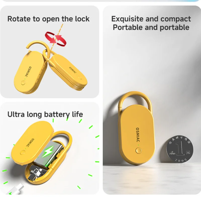 Xiaomi Car Ultrasonic Repeller Rechargeable Mosquito Mouse Rat Deterrent Anti Pest Control Lock Head For Home Vehicle Camping - الصورة 5