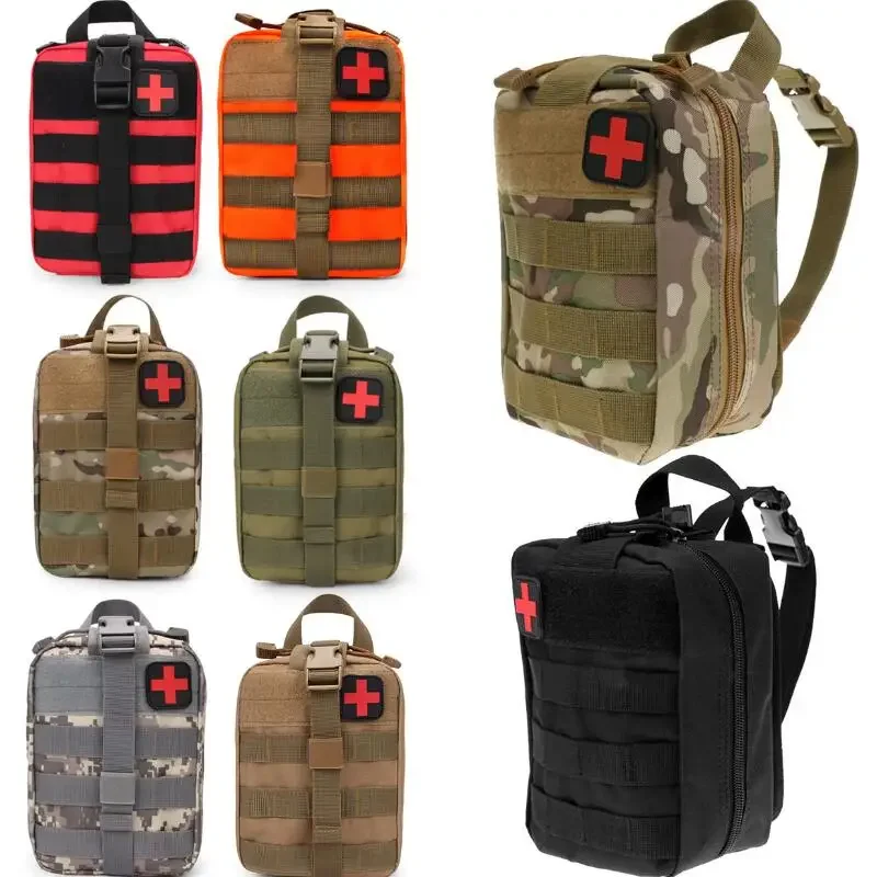 Outdoor Bag Survival Pouch Outdoor Medical Box Large Size SOS Bag Outdoor First Aid Bag Medical Kit Bag Molle EMT Emergency - الصورة 6