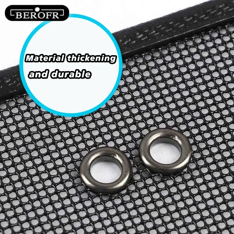 For Audi Q7 2020 Insect Net Stainless Steel Car Water Tank Protection Grid Mosquito Repellent Sundries Accessories - الصورة 5