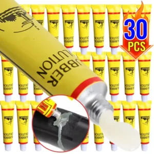10-30pcs Car Motorcycle Bicycle Tire Repairing Glue Inner Tube Puncture Repair Glue Agent Emergency Portable Tyre Glue Car Tools