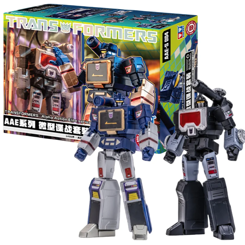 Transformers AULDEY X AAE Shattered Glass Megatron Optimus Prime Starscream Anime Action Figures Joint Mobility Model Toy Gifts - الصورة 4