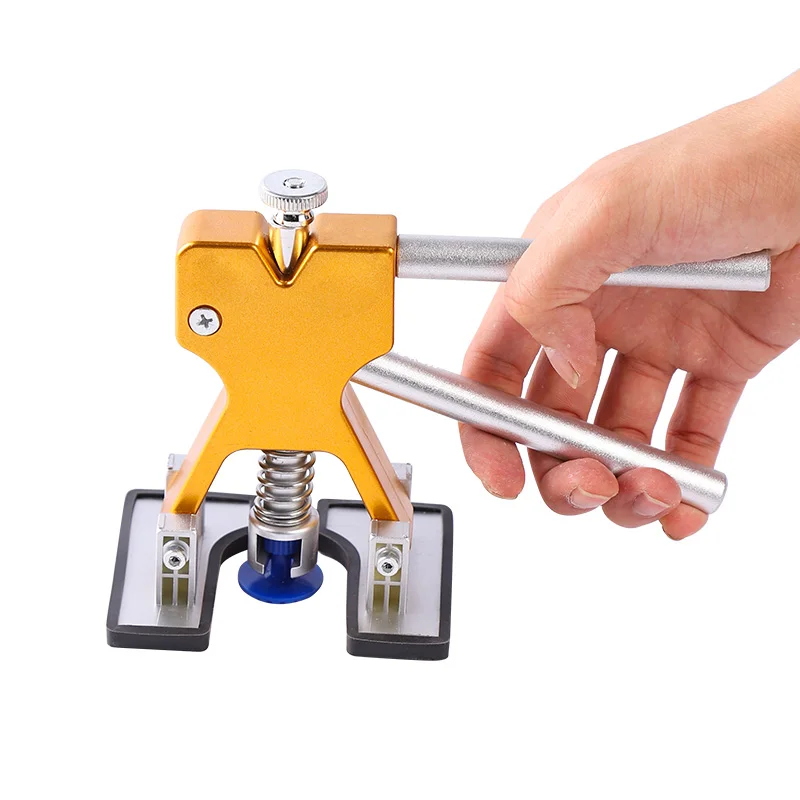 Car Body Sheet Metal Paintless Dent Plastic Puller Kit Auto Hail Pit Removal Repair Tools Hot Multiple Sizes Suction Cup Set - الصورة 6