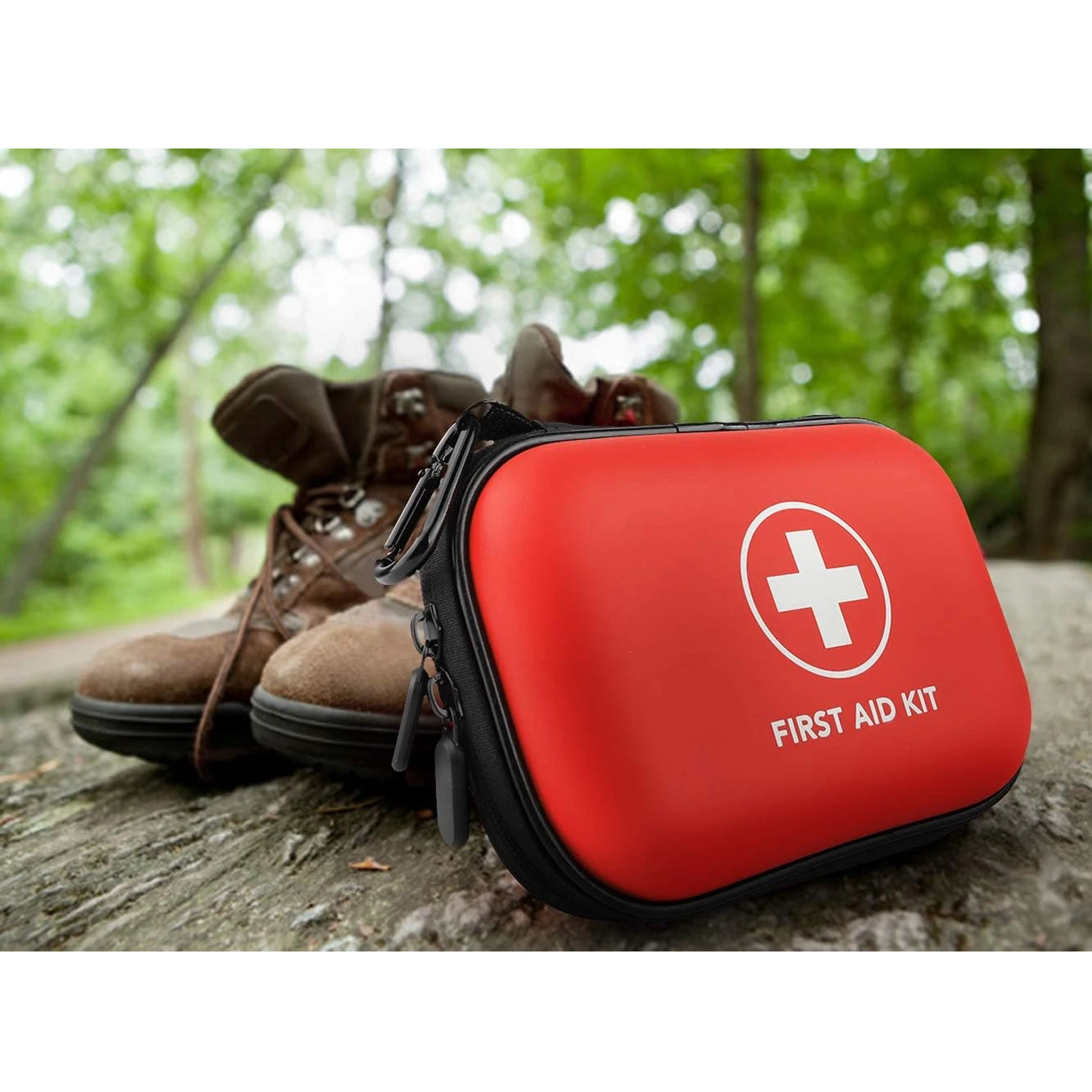 Empty Medical First Aid Storage Bag Sanke Small PU EVA Bag Case for Household Outdoor Travel Camping Equipment Medicine Survival - الصورة 3