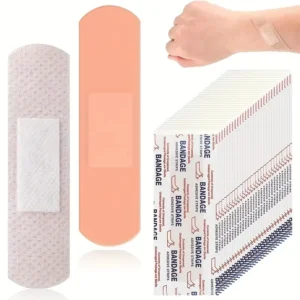 50-300pcs Breathable Band Aid Waterproof Bandage First Aid Wound Dressing Medical Tape Wound Plaster Emergency Kits Bandaids