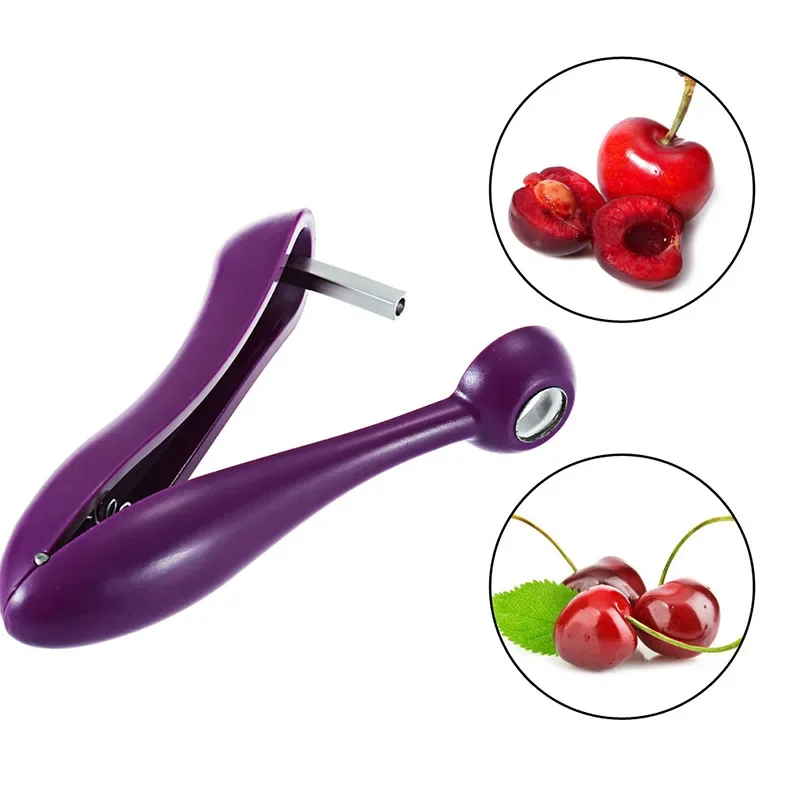 Multifunctional Cherry Pitter Cherry Core Seed Remover Fast Fruit Pit Remover Tool Creative Kitchen Gadget for Cherries - الصورة 2