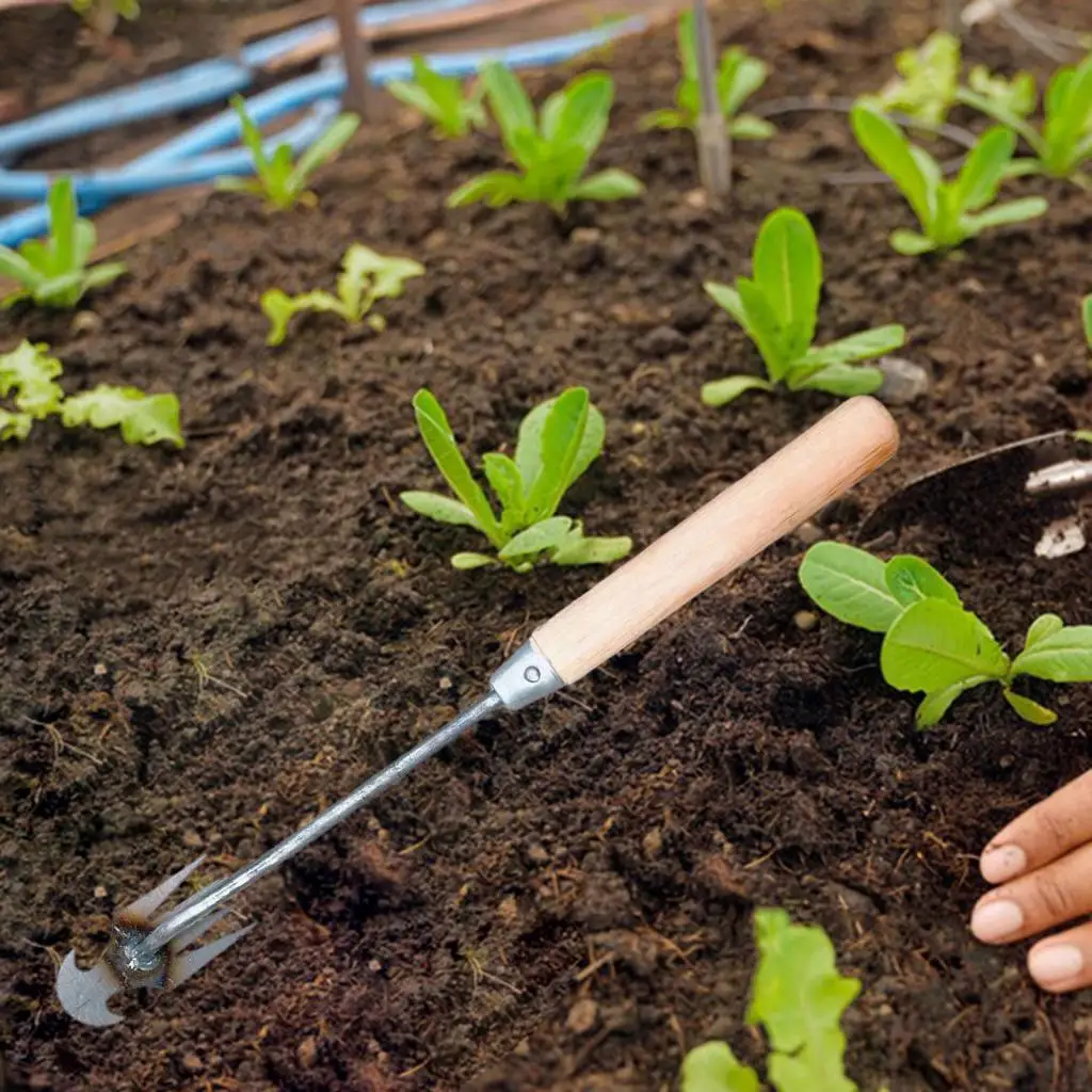 Garden Weeding Tool Gardening Agricultural Tools Weeding Artifact Gardening Hoes for Plowing Digging Gardening Planting Weeding - الصورة 4