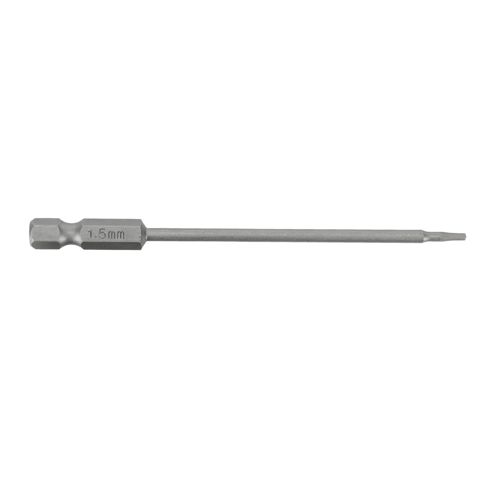 4Pcs/set Hex Screwdriver Bits 1/4" Hex Shank Magnetic Head Screw Driver Drill Bit 1.5/2.0/2.5/3.0mm Alloy Steel - الصورة 3