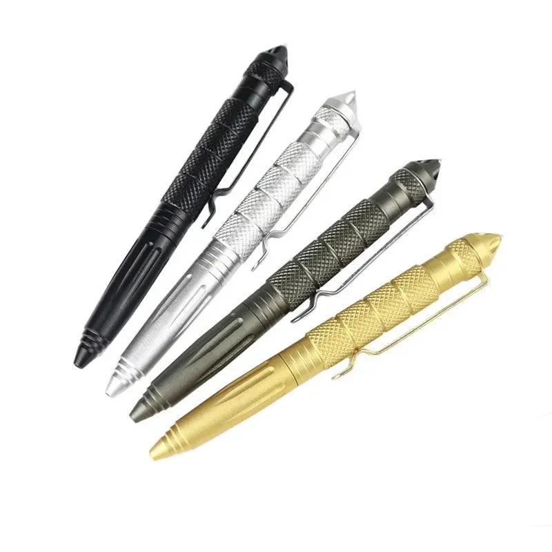Military Tactical Pen Multifunction Aluminum AlloyOutdoor Camping Security Survival Tools Emergency Glass Breaker Pen - الصورة 6