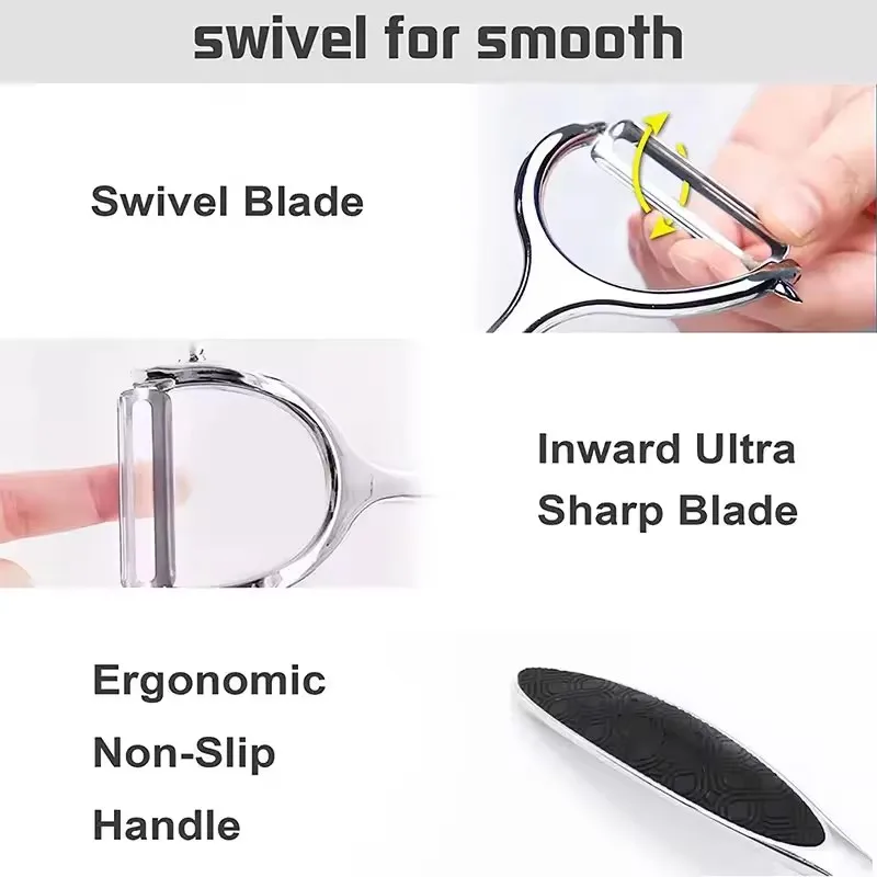 Multifunctional Stainless Steel Vegetable Peeler Potato Fruit Peeler Carrot Grater Kitchen Cooking Accessories Cuisine Pelador - الصورة 3