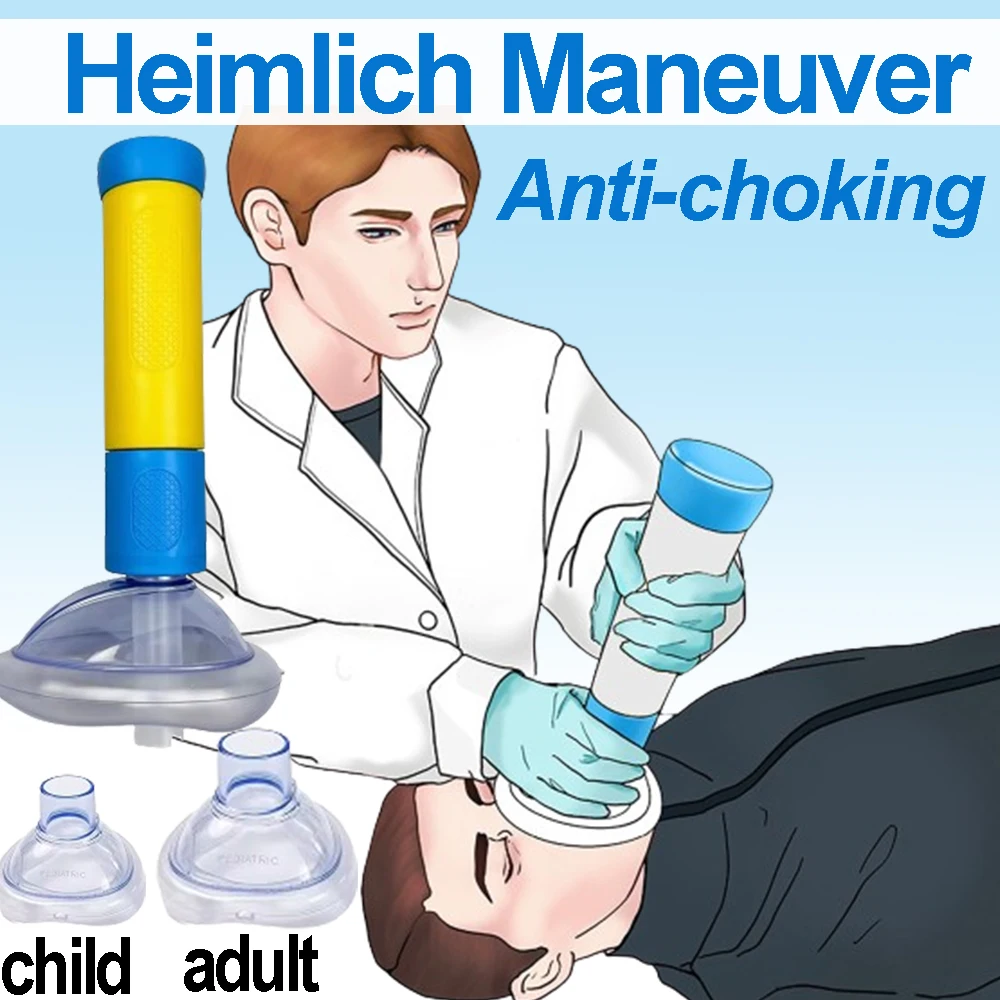 Auto Heimlich First Aid Choking Rescue Device Home CPR Choking Emergency Device Adult Children Asphyxia