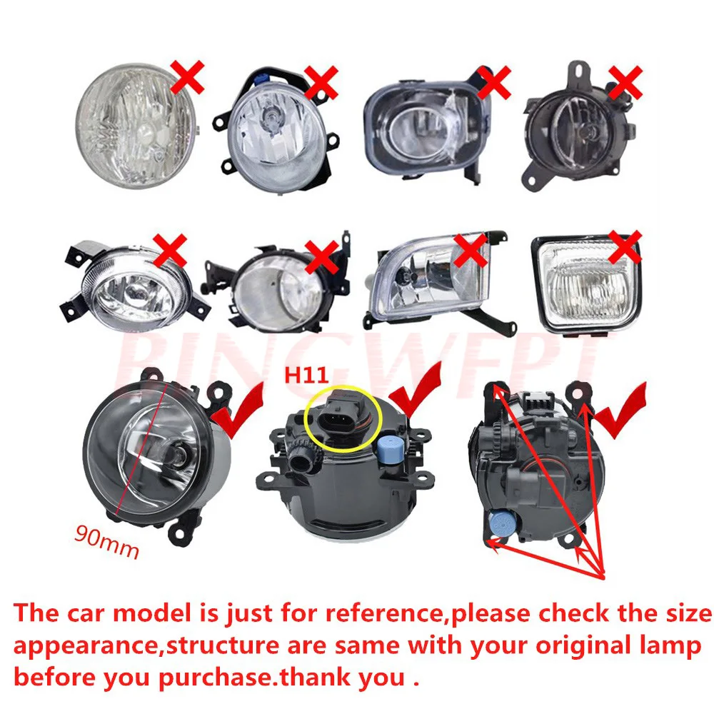 مصابيح ضباب LED سوبر برايت - Image 2
