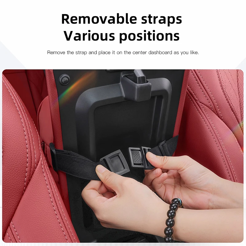 Car Tissue Storage Box Organizer Interior Accesories For Renault Clio Koleos Megane Espace QM6 Kadjar Captur Scenic Duster Twing - الصورة 4