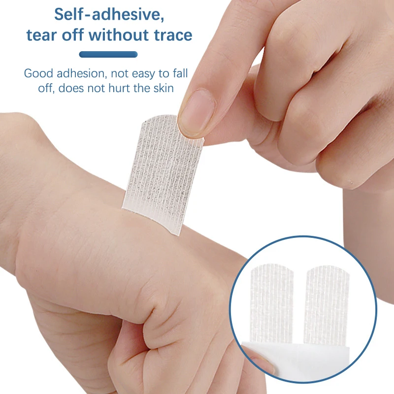 2/3/5 Strips 10cm Adhesive Sterile Medical Bandage Strips Wound Closure Tapes Skin Repair First Aid Surgical Breathable Tape - الصورة 2