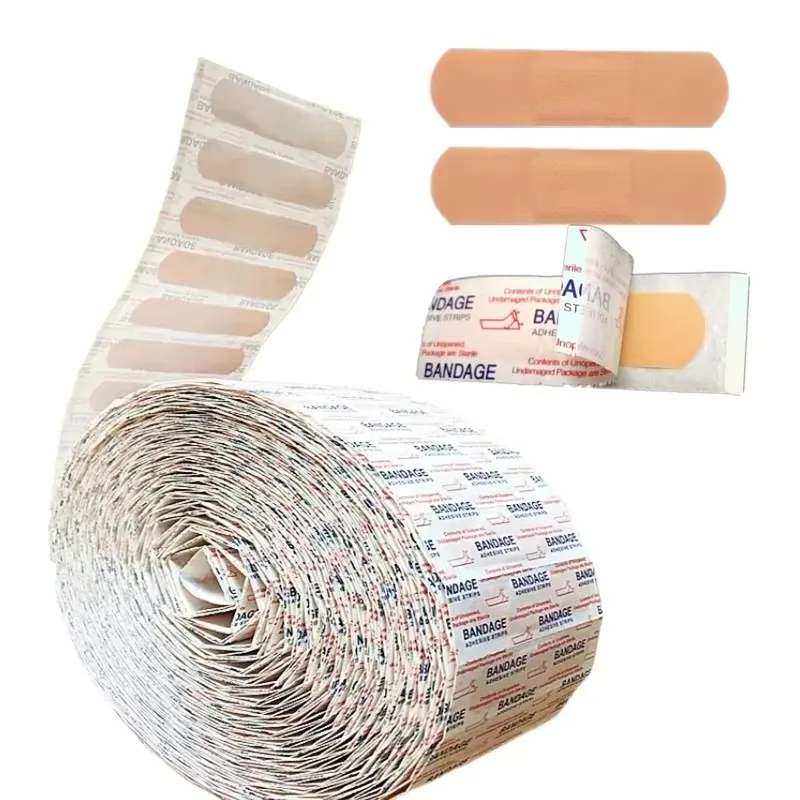 10/50/150/200Pcs Band PE Waterproof Square Shaped Band Aid First Aid Accessories Wound Plaster Adhesive Bandages