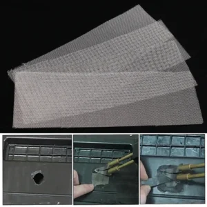 10pcs Car Bumpers Stainless Steel Repair Net Adjustable Plastic Holes Cracks Welding Net For Car Repair Welding Machines
